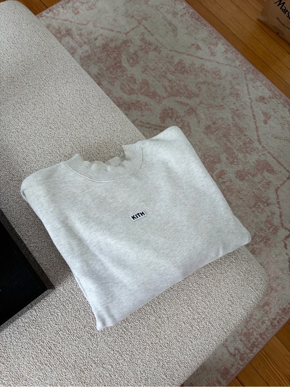 Kith Crewneck Sweatshirt in Light Gray